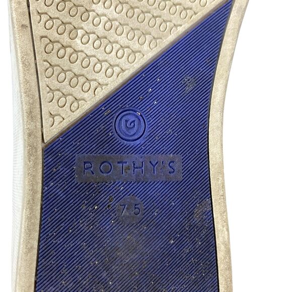 Rothy's The Original Slip On Sneakers Womens Size 7.5  Knit Fabric Comfort - Picture 5 of 16